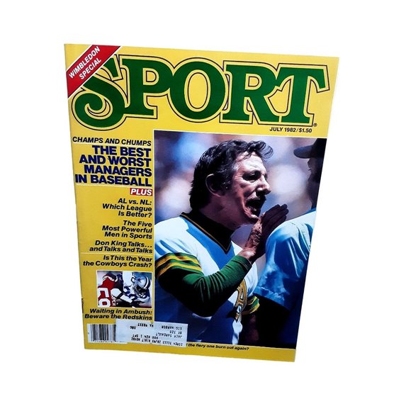 Sport Magazine July 1992 Billy Martin Oakland Athletics Dallas Cowboys Wimbledon - Picture 1 of 1
